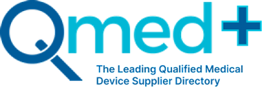 Qmed+ logo